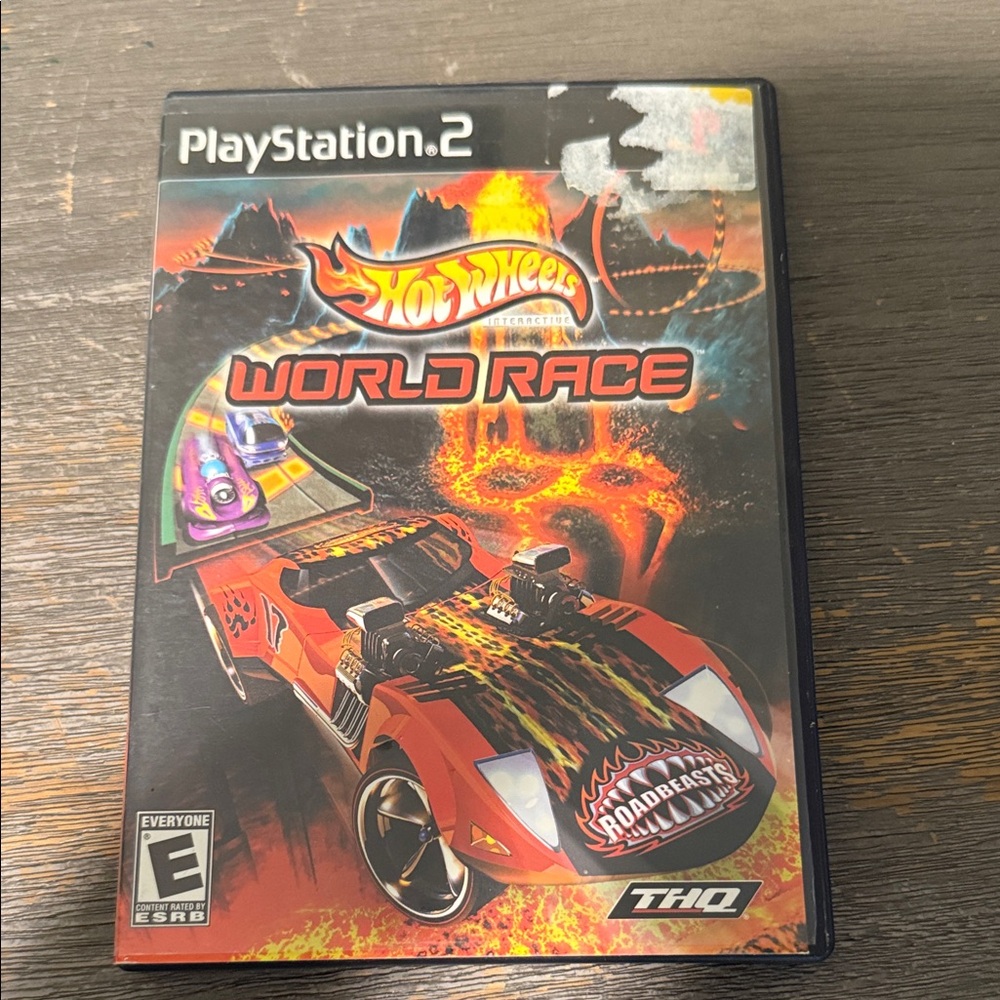 World Race for PlayStation 2 - Black and Red